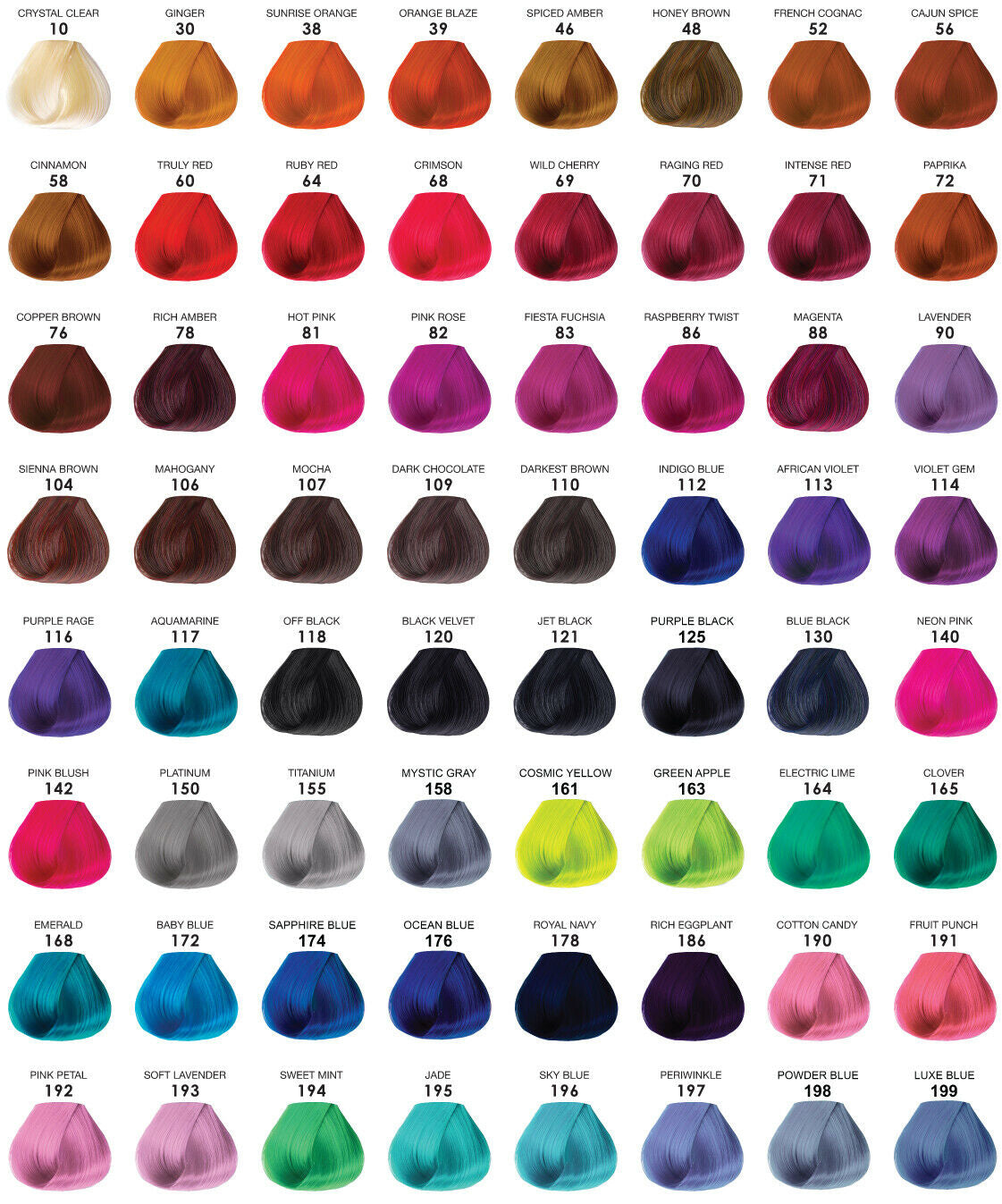 Adore Semi Permanent hair color