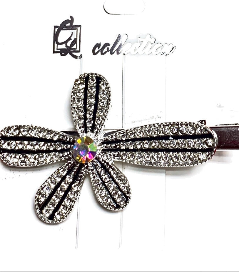 Flower hair clip