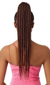 Pretty quick medium box braid 26” ponytail