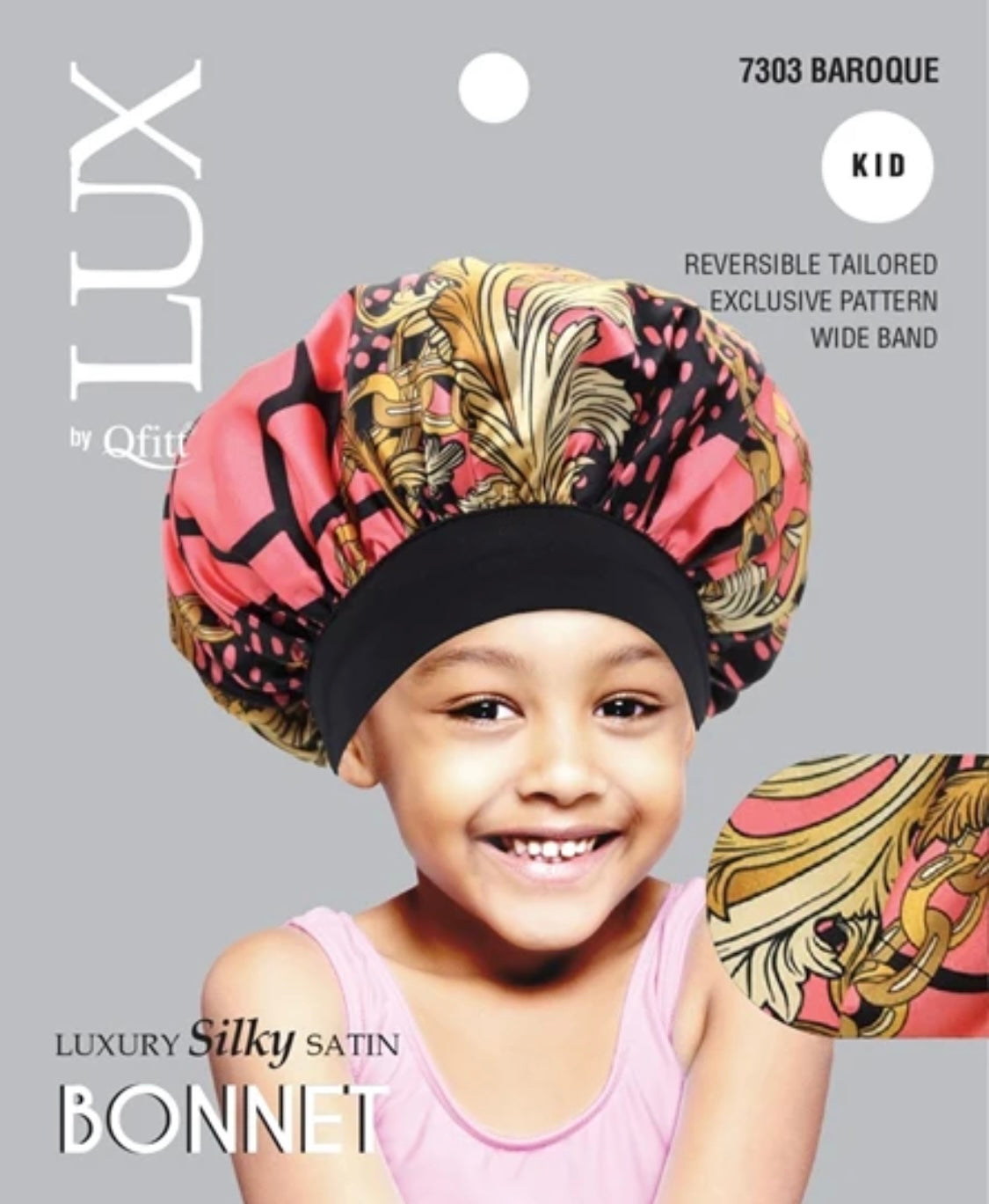 Liz Silky Satin Bonnet Cap