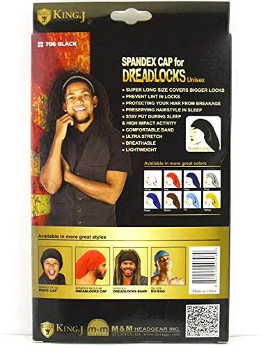 King J Dreadlocks unisex super long cap