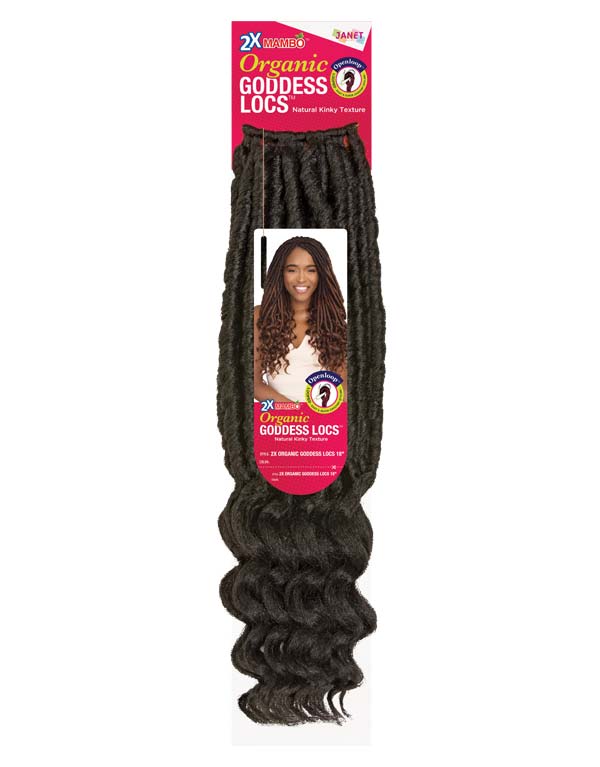 2X Mambo Organic Goddess Locs 18”