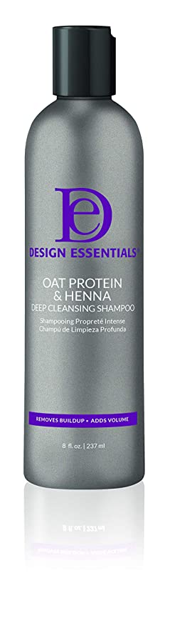 Design essentials oats protein & henna shampoo