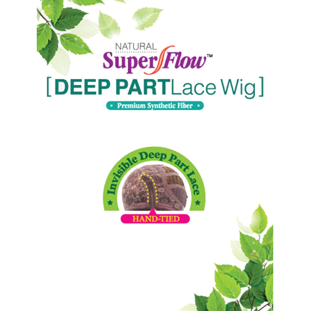 Natural super flow wig