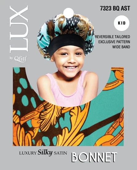 Lux Kids Silky Satin Bonnet