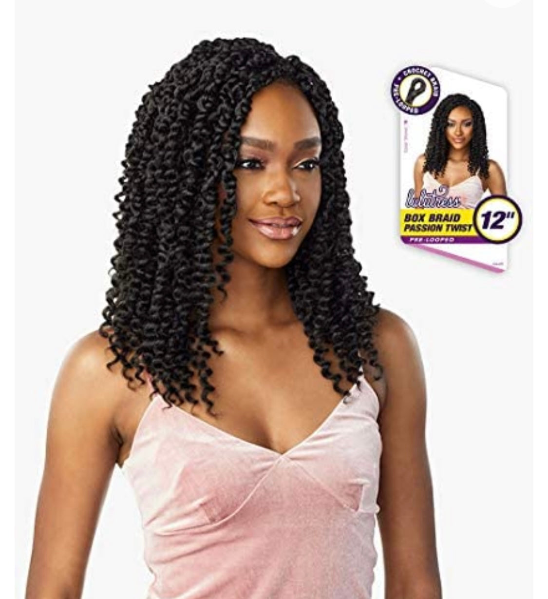 Lulutress box braid passion twist 12”