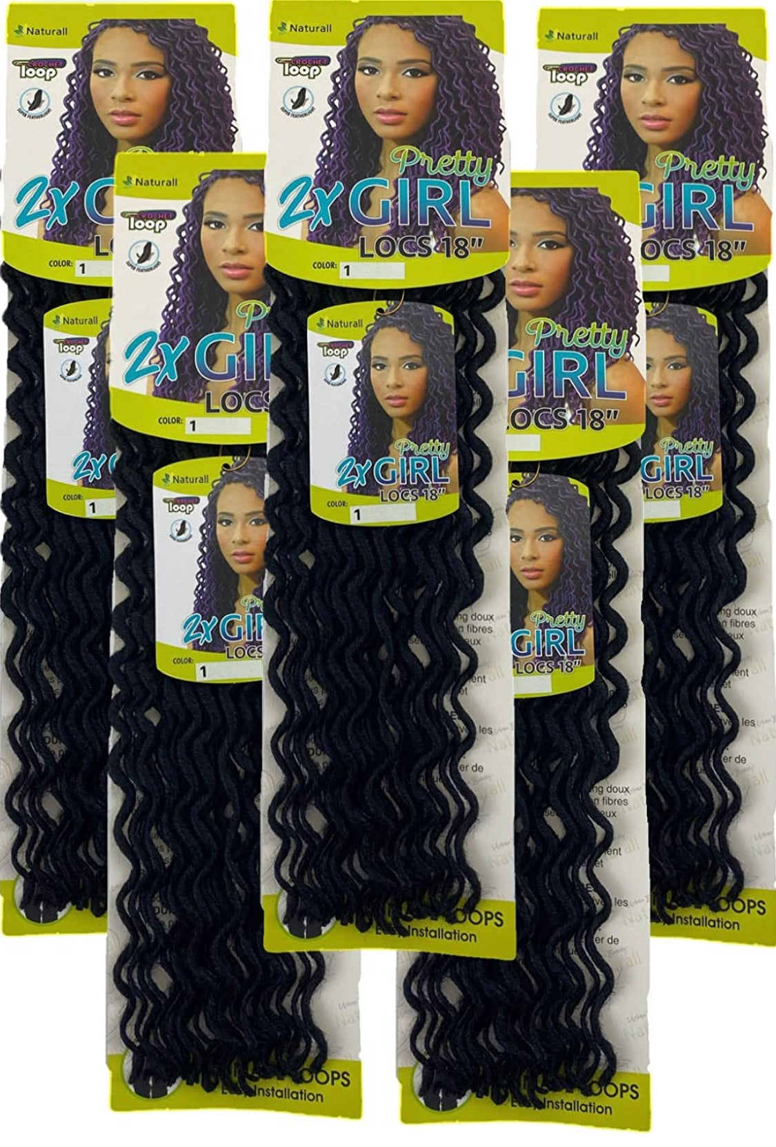 Urban Beauty 2X Pretty Girl Locs 18”