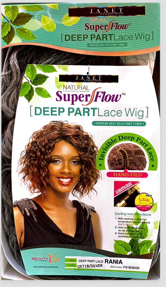Natural super flow wig