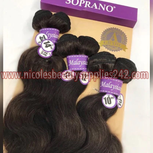 Malaysian body remi hair 7pcs