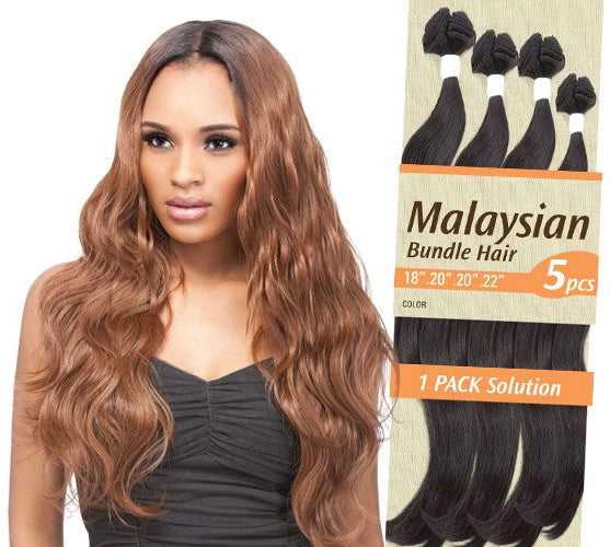 Malaysian bundle hair 5pcs