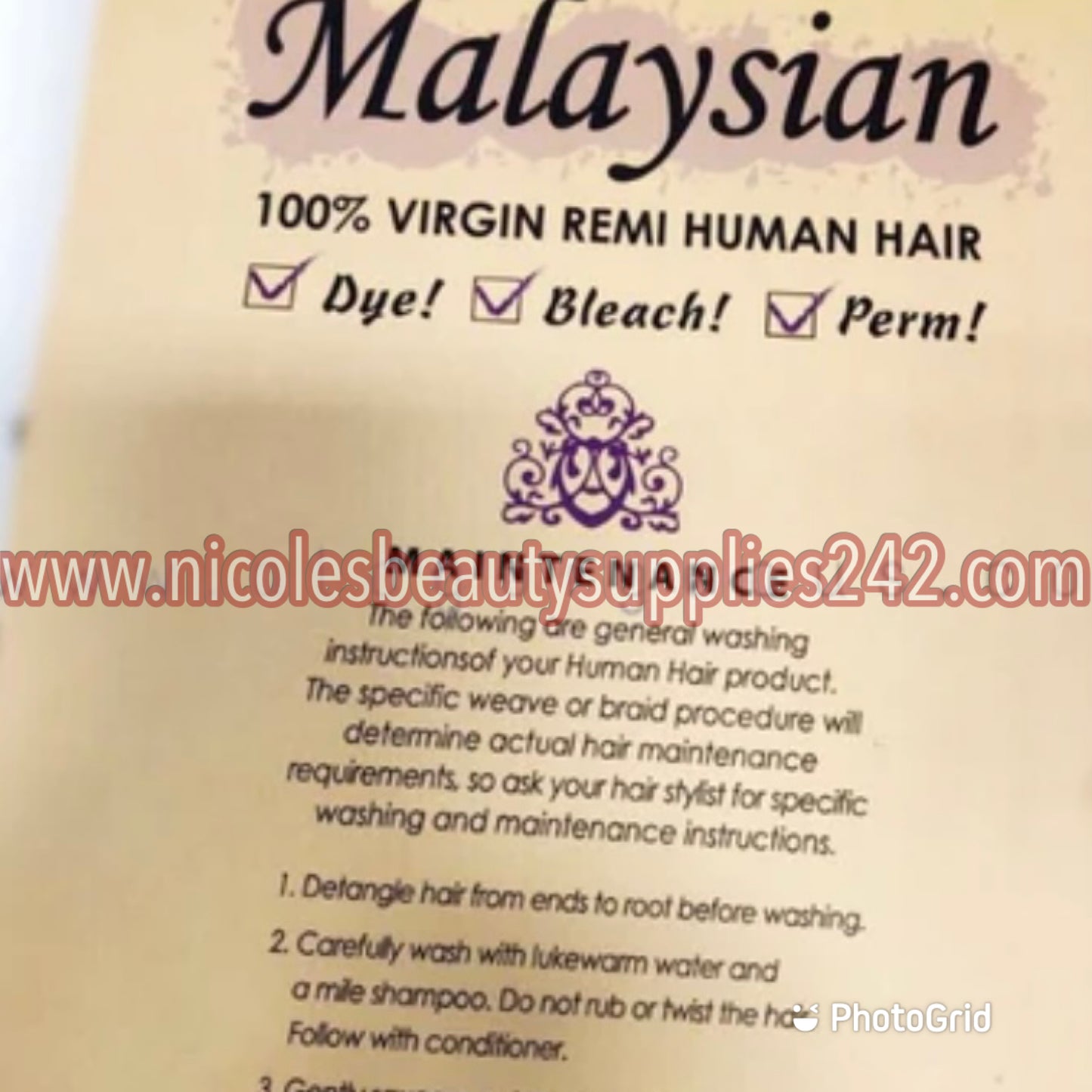 Malaysian Body remi hair 7pcs