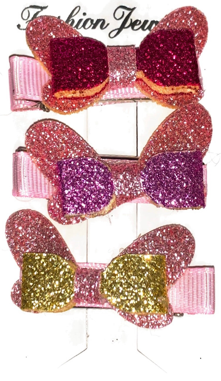 Small bow 3pc set