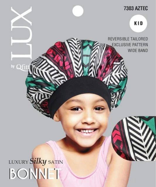 Liz Silky Satin Bonnet Cap
