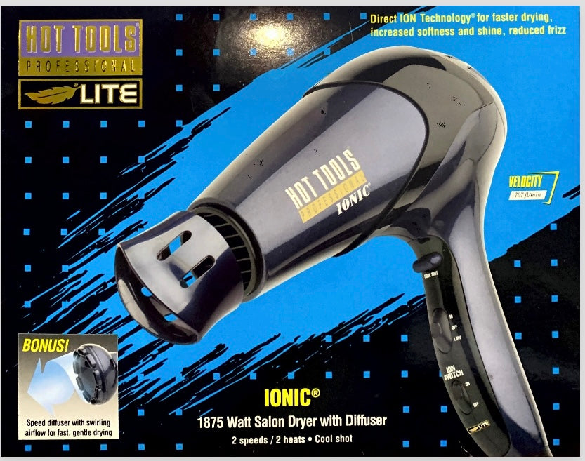 Hot Tools Ionic 1875 watt Dryer w/Diffuser