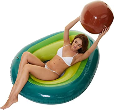 Inflatable Avocado inflatable pool float