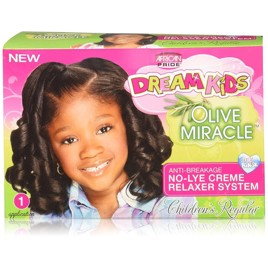 Dream Kids Olive Miracle No-Lye Crème Relaxer kit