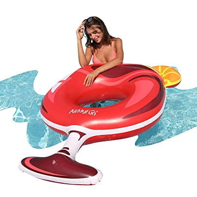 Inflatable giant wine glass pool float