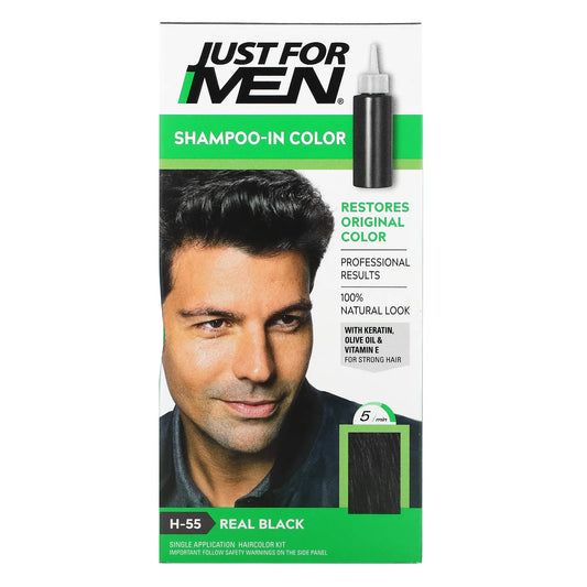 Just for men shampoo-in color