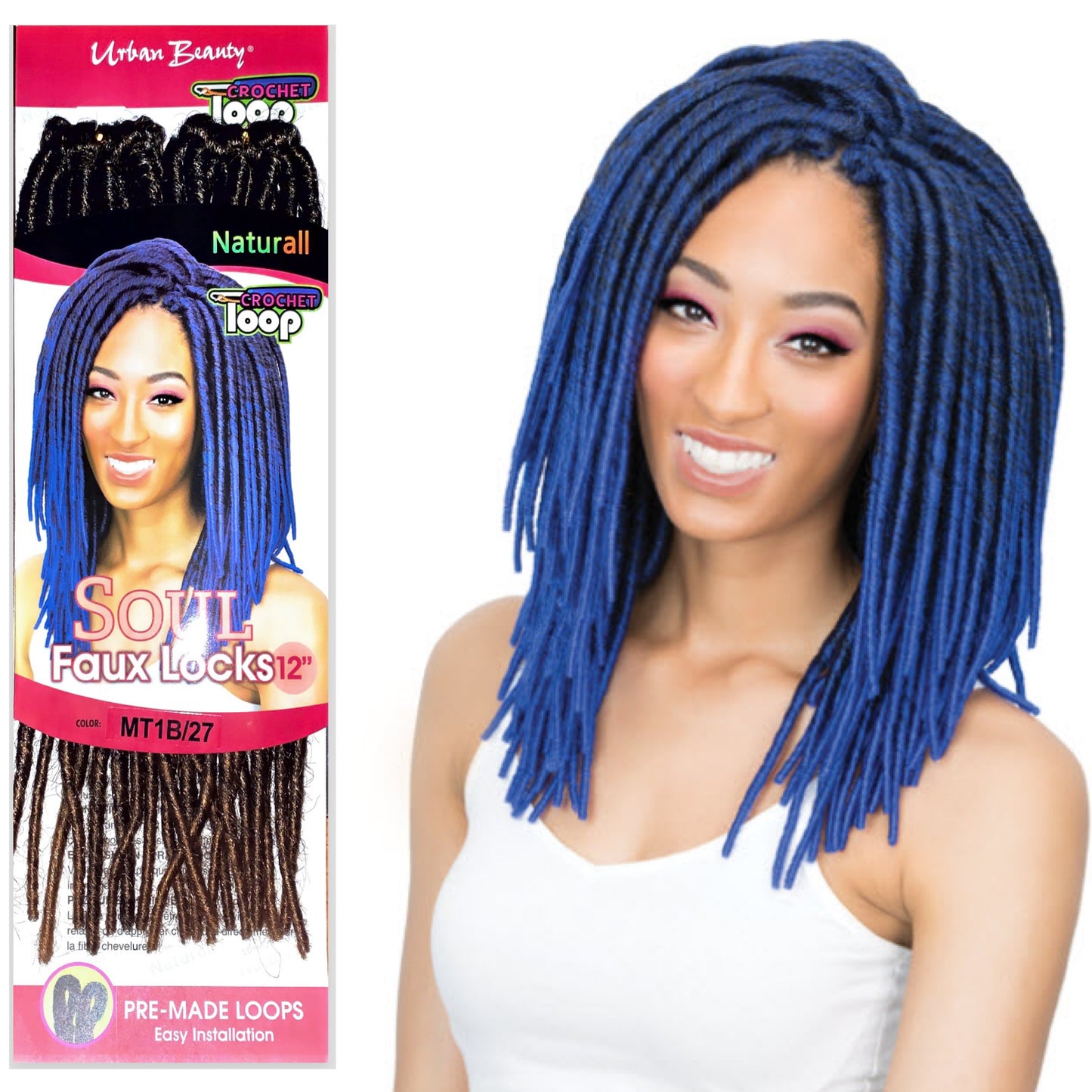 Urban Beauty Soul Faux Locs 12”