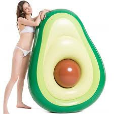 Inflatable Avocado inflatable pool float