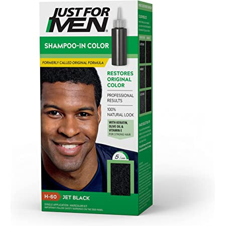 Just for men shampoo-in color