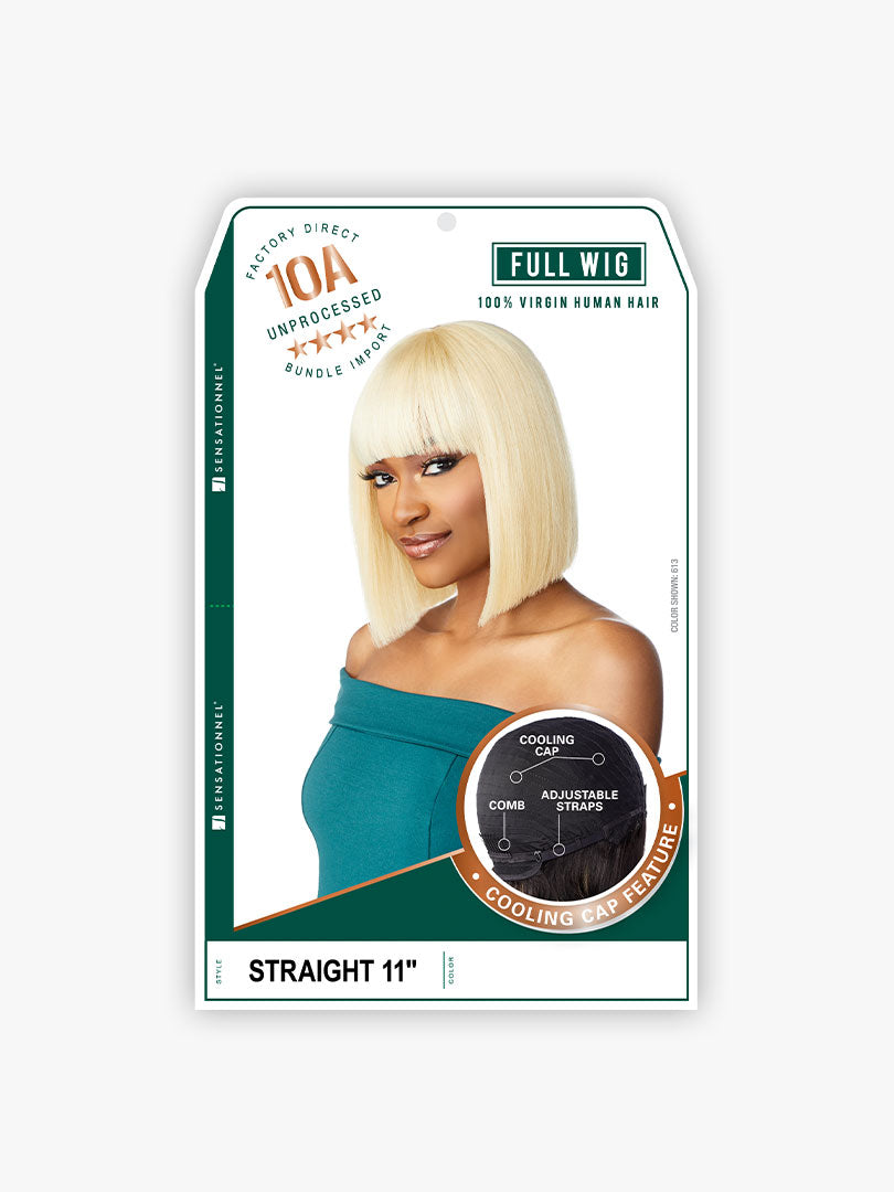 10A Straight 11” Bang Wig