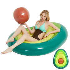 Inflatable Avocado inflatable pool float